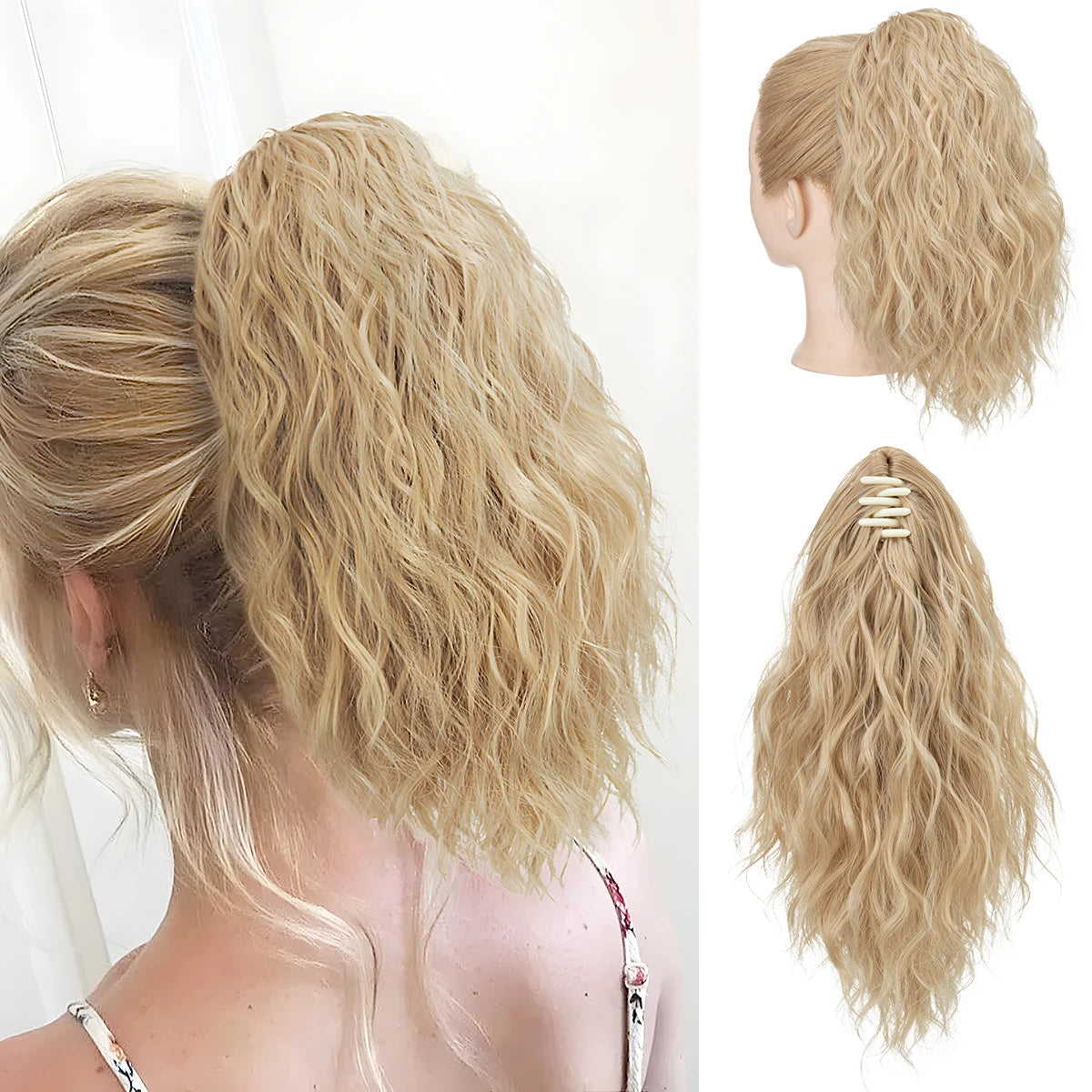 Curly Claw Clip In Ponytail - Hair Extensions