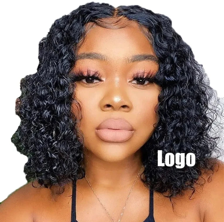 Portable Short Bob Transparent Hd Lace Wig 10 Inch  Wig 4x4 Closure Short Bob Wigs for  Brazilian and Indian Popular