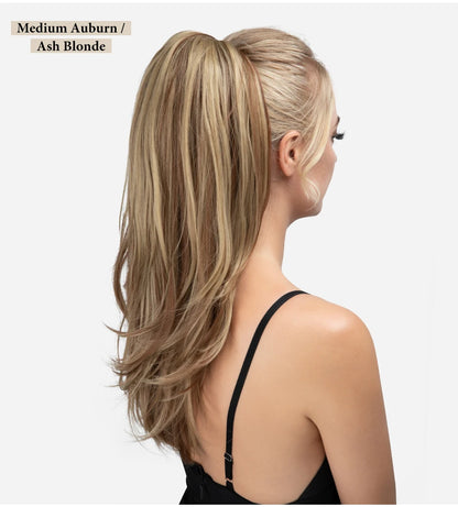 Synthetic Claw Clip In Ponytail Hair Extensions