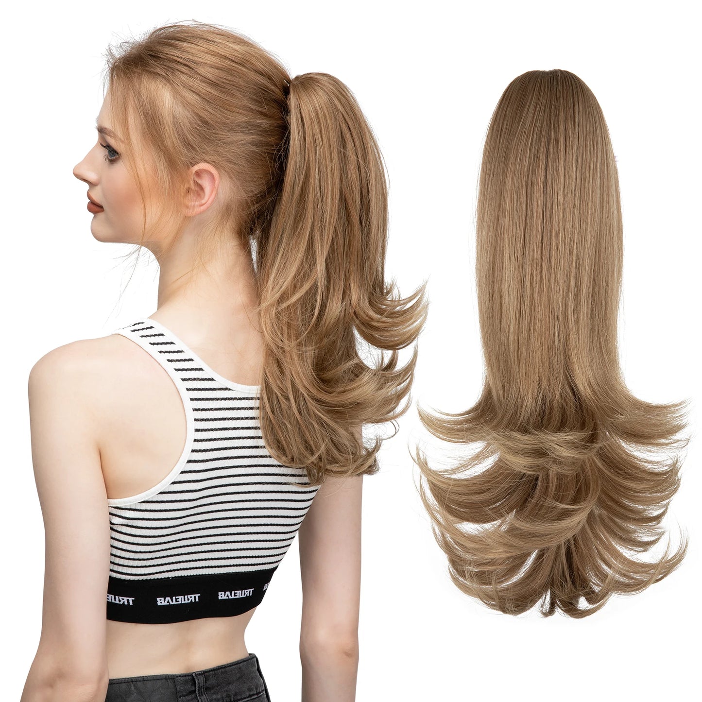 Claw Clip In Ponytail Hair Extensions
