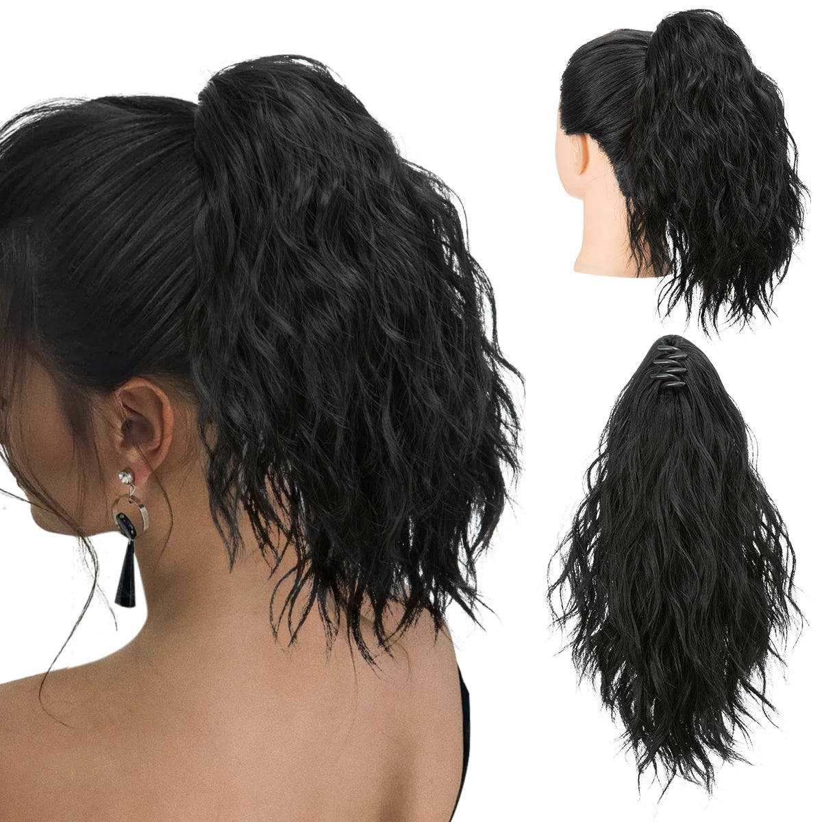 Curly Claw Clip In Ponytail - Hair Extensions