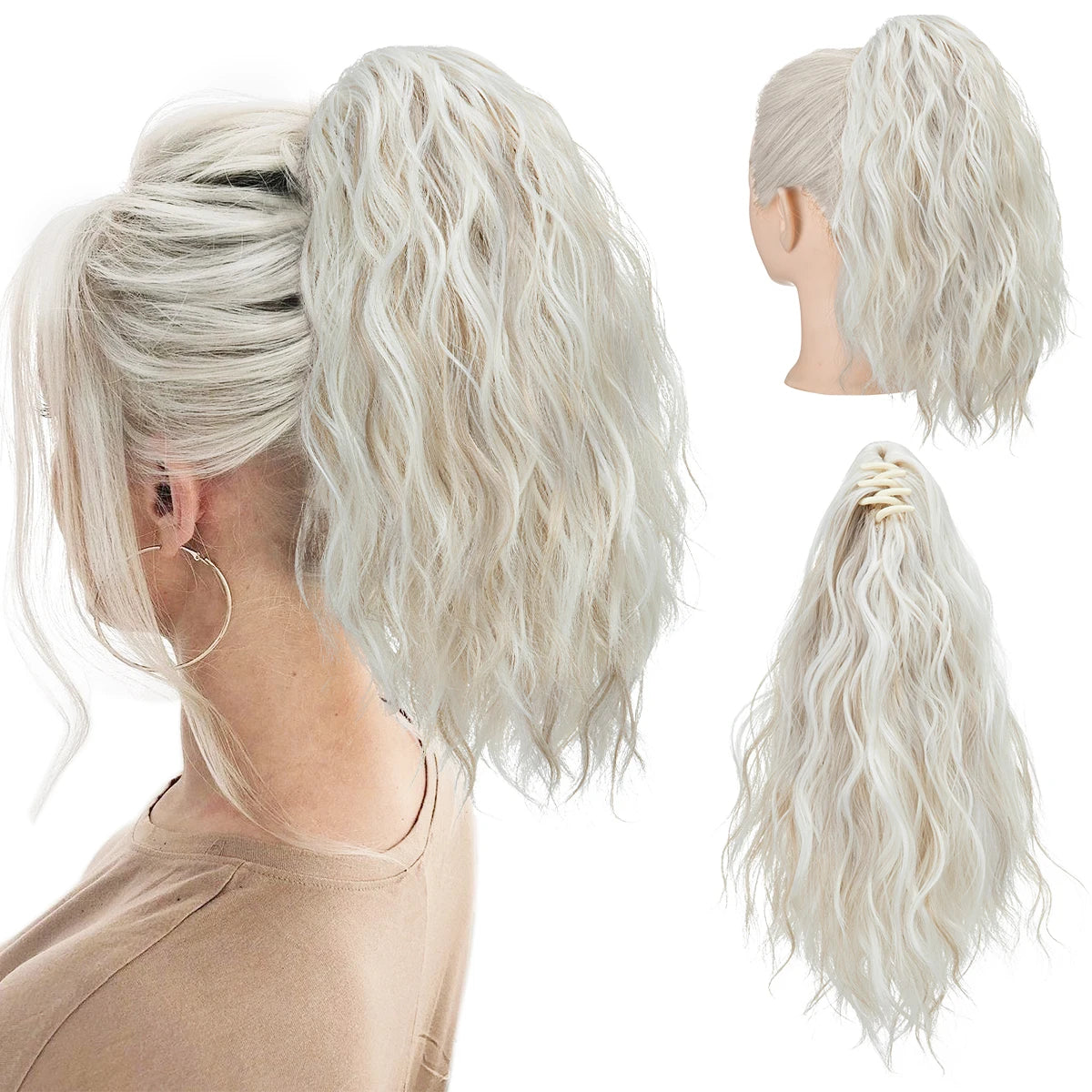 Curly Claw Clip In Ponytail - Hair Extensions