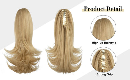 Claw Clip In Ponytail Hair Extensions