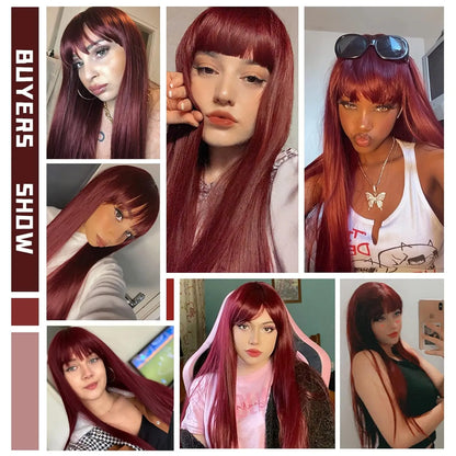 Crimson Star Wig
