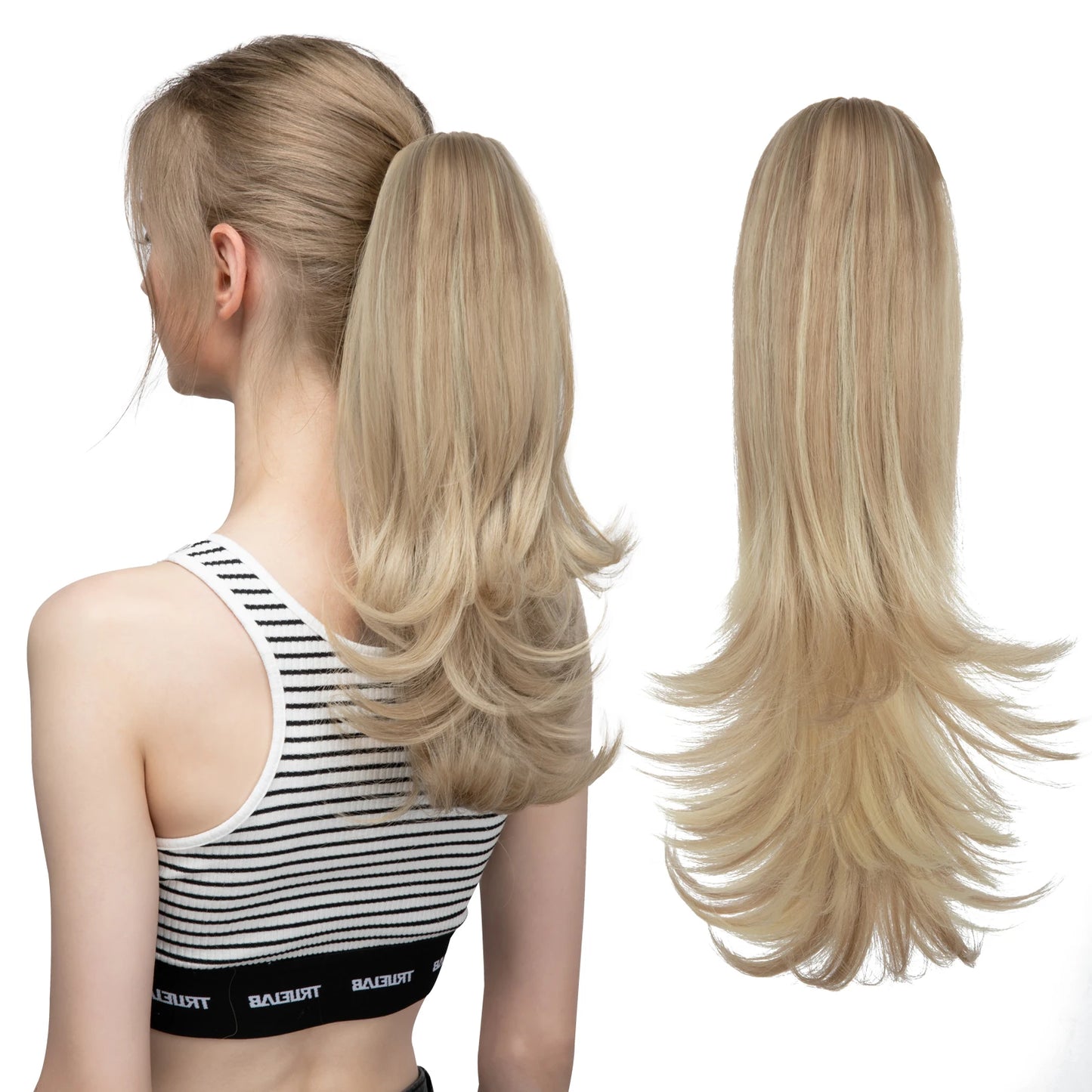 Claw Clip In Ponytail Hair Extensions