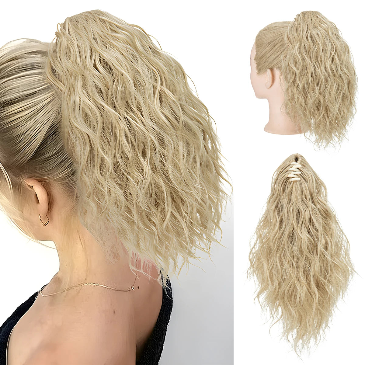 Curly Claw Clip In Ponytail - Hair Extensions