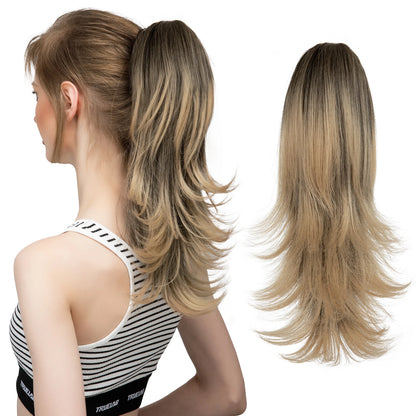 Claw Clip In Ponytail Hair Extensions