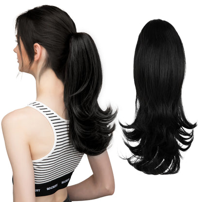 Claw Clip In Ponytail Hair Extensions