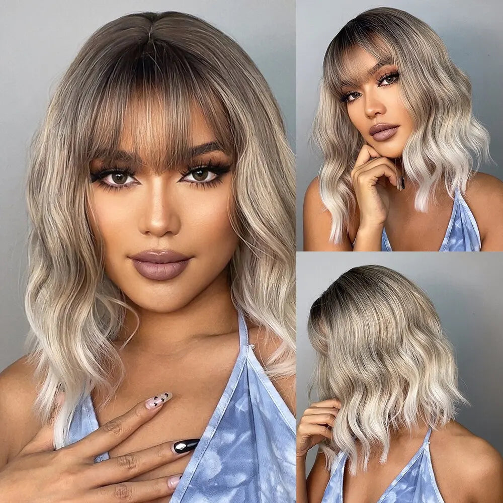 Ayelisse MoonGlow Bob – evokes cool silver light with subtle glamour