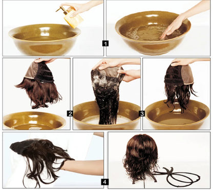 LISI GIRL Synthetic 24" Long Wavy Claw Clip On Ponytail Hair Extension Heat Resistant Natural Wave Pony Tail Fake Hairpieces