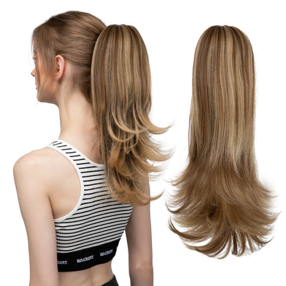 Claw Clip In Ponytail Hair Extensions