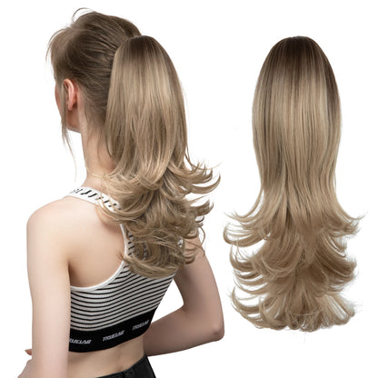 Claw Clip In Ponytail Hair Extensions