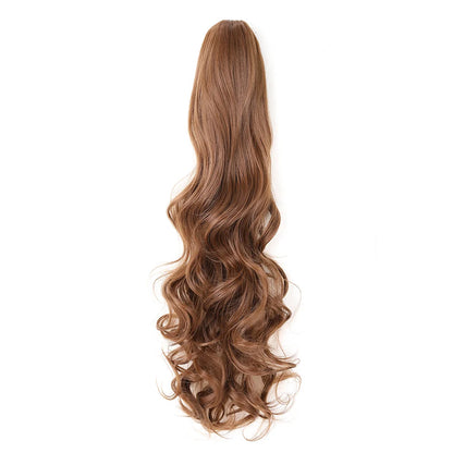 Claw Clip Ponytail Extension 18"&24 Clip in Wavy Synthetic Ponytail Hair Extensions Long Pony Tails for Women Extensions