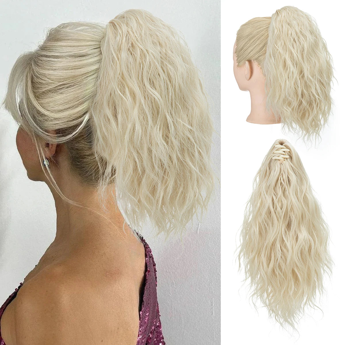 Curly Claw Clip In Ponytail - Hair Extensions