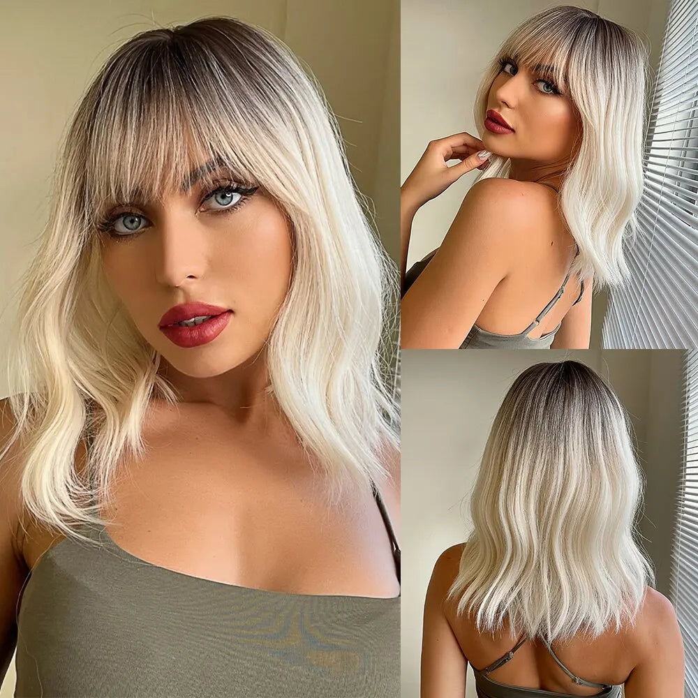 Ayelisse MoonGlow Bob – evokes cool silver light with subtle glamour