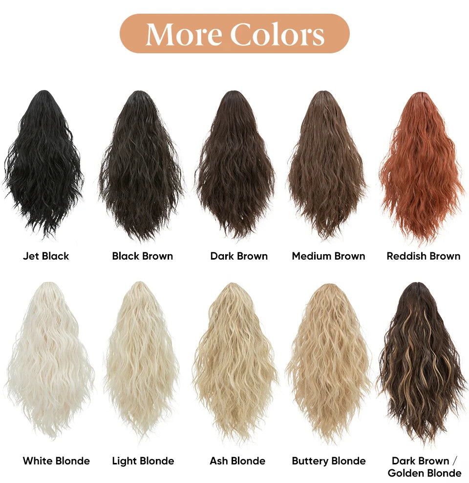 Curly Claw Clip In Ponytail - Hair Extensions