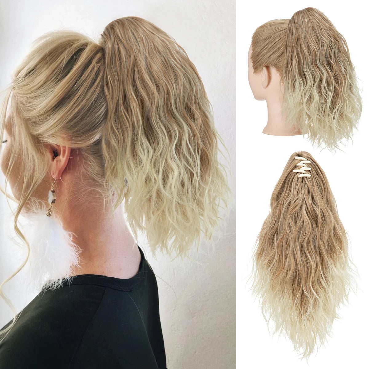Curly Claw Clip In Ponytail - Hair Extensions