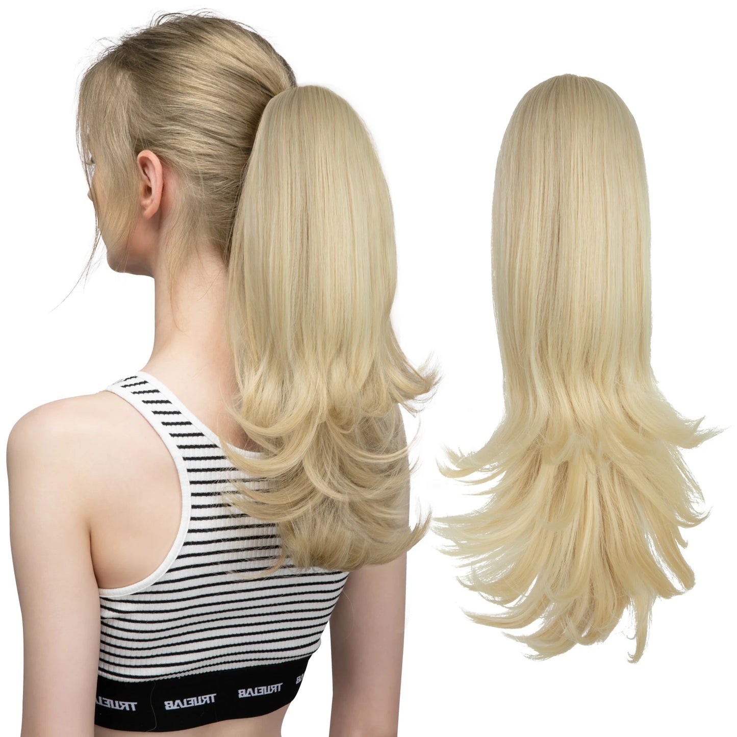 Claw Clip In Ponytail Hair Extensions