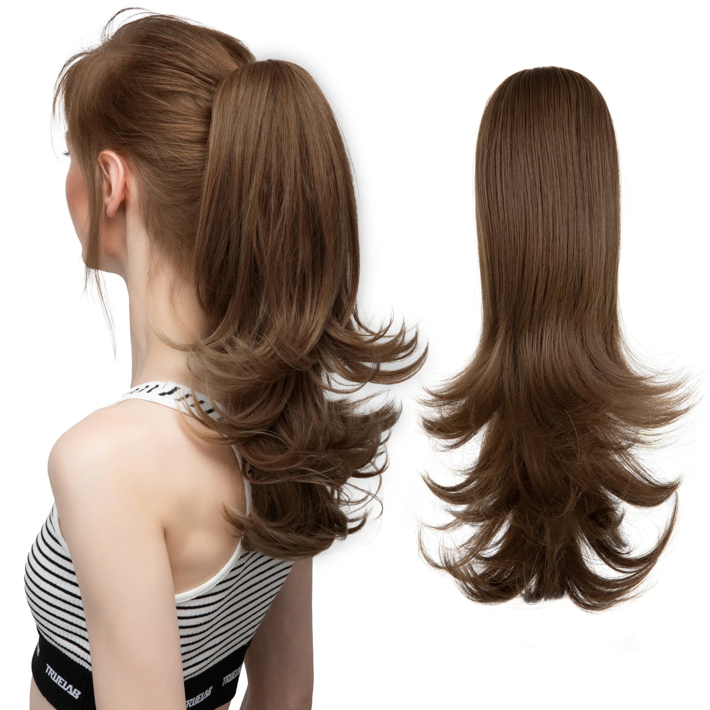 Claw Clip In Ponytail Hair Extensions