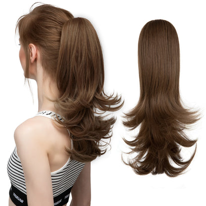 Claw Clip In Ponytail Hair Extensions