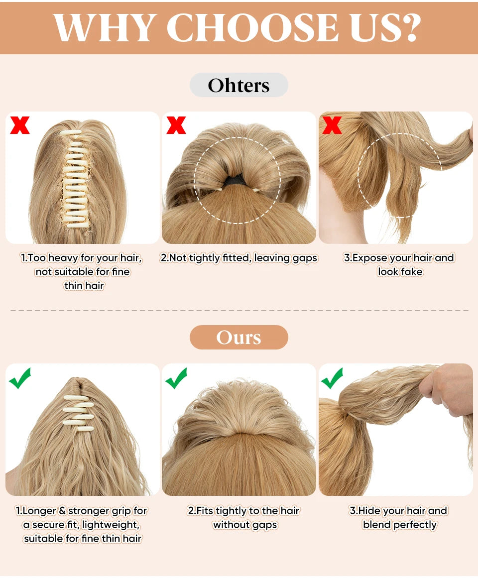 Curly Claw Clip In Ponytail - Hair Extensions